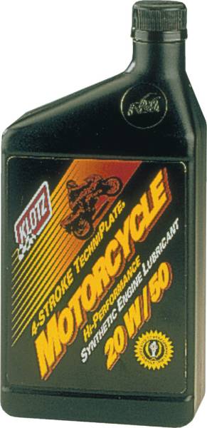 KLOTZ - MOTORCYCLE TECHNIPLATE 20W-50 32OZ - Image 1