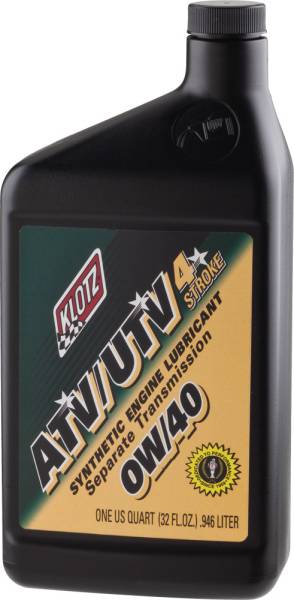 KLOTZ - ATV/UTV SYNTHETIC ENGINE LUBRICANT 0W-40 32OZ - Image 1