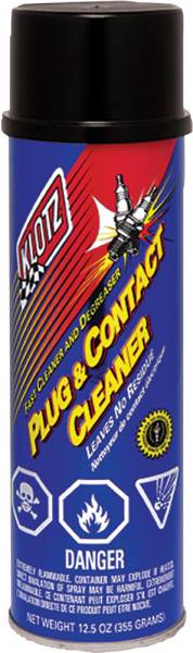 KLOTZ - PLUG & CONTACT CLEANER AEROSOL 12.5OZ - Image 1