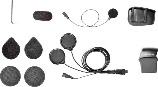 SENA - SMH5 CLAMP KIT W/WIRED MIC - Image 1