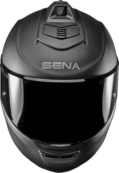 SENA - MOMENTUM PRO DUAL BLUETOOTH CAMERA HELMET MATTE BLACK XS - Image 1