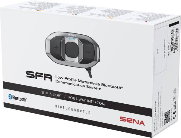 SENA - SFR LOW PROFILE MC BLUETOOTH HEADSET - Image 1