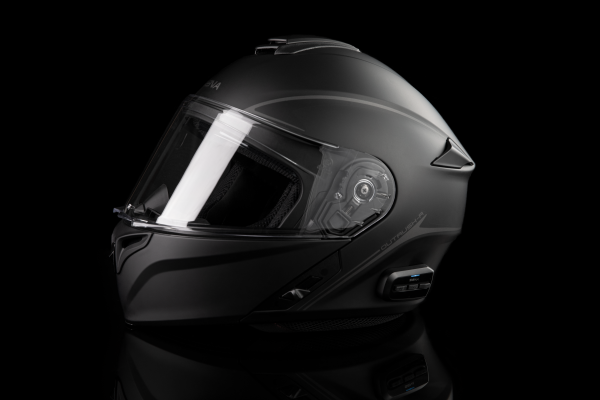 SENA - OUTRUSH R FLIP-UP HELMET MATTE BLACK 2X - Image 1