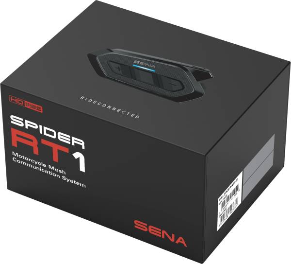 SENA - SPIDER RT1 MESH COMMUNICATION SYSTEM SINGLE 3 BUTTON - Image 1