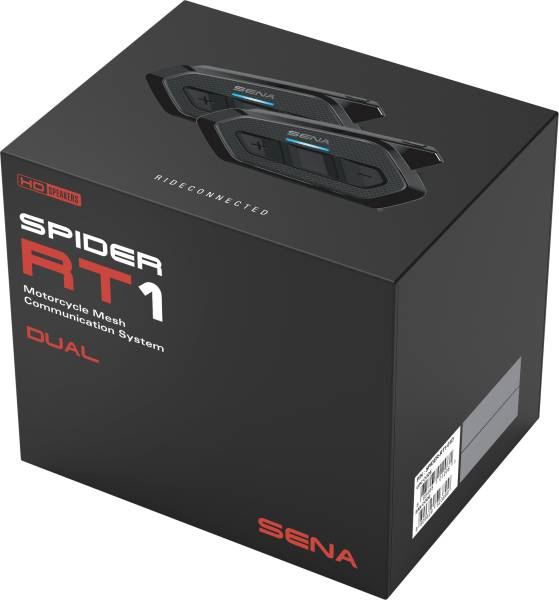 SENA - SPIDER RT1 MESH COMMUNICATION SYSTEM DUAL 3 BUTTON - Image 1