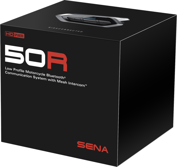 SENA - 50R HD BLUETOOTH COMM SYSTEM WITH MESH INTERCOM SINGLE - Image 1