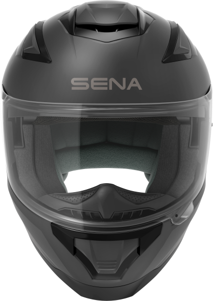 SENA - STRYKER FULL FACE HELMET WITH MESH INTERCOM MATTE BLACK 2X - Image 1