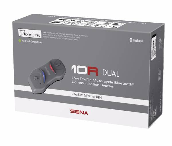 SENA - 10R LOW PROFILE HEADSET W/ INTERCOM SINGLE - Image 1