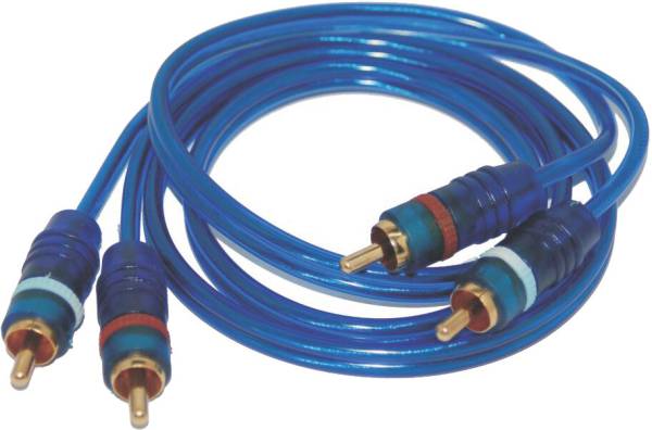 NAMZ CUSTOM CYCLE - AMP POWER 3 RCA CABLE COPPER CONDUCTOR OXYGEN FREE CABLE - Image 1