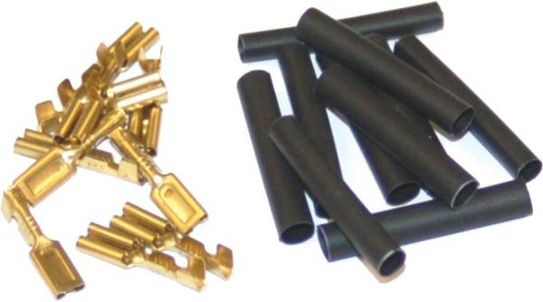 NAMZ CUSTOM CYCLE - 1/8" FEMALE CRIMP TERM 10PK 22-16G HEAT SHRNK HD 9904 - Image 1