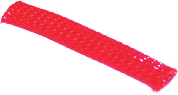 NAMZ CUSTOM CYCLE - 3/8" FLEX SLEEVING 10' SECTION ID RED - Image 1