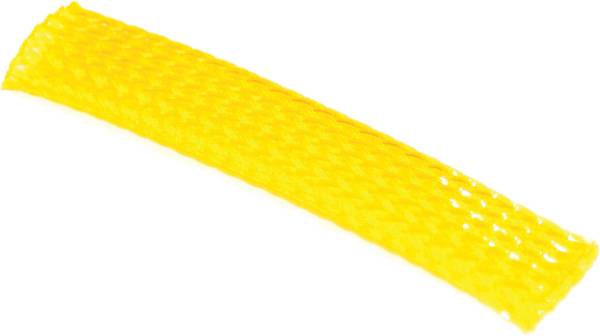 NAMZ CUSTOM CYCLE - 3/8" FLEX SLEEVING 10' SECTION ID YELLOW - Image 1