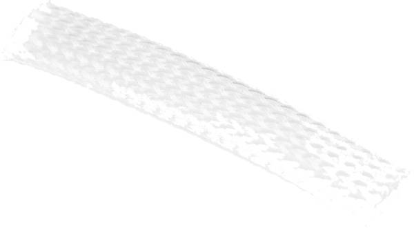 NAMZ CUSTOM CYCLE - 3/8" FLEX SLEEVING 10' SECTION ID WHITE - Image 1