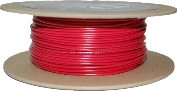 NAMZ CUSTOM CYCLE - 100' SPOOL 20-GAUGE WIRE (RED) - Image 1