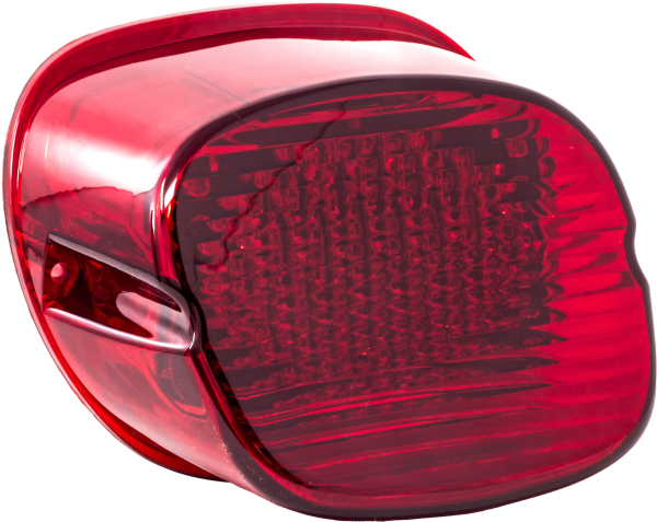 LETRIC LIGHTING CO - DELUX SLANTBACK LED TAILGHT RED LENSE - Image 1