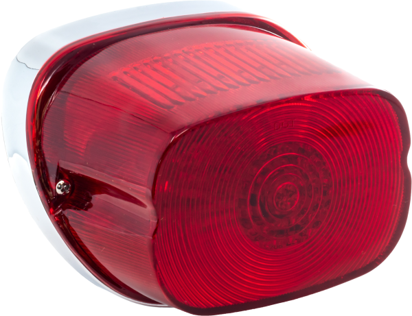 LETRIC LIGHTING CO - SQAUREBACK LED TAILIGHT RED LENSE HARDWIRE - Image 1