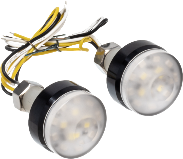 LETRIC LIGHTING CO - GRIP-LIGHT LED FLUSH BLACK WHITE/AMBER - Image 1