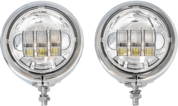 LETRIC LIGHTING CO - 4.5" LED ASSEM CHR SHELL CHROME - Image 1