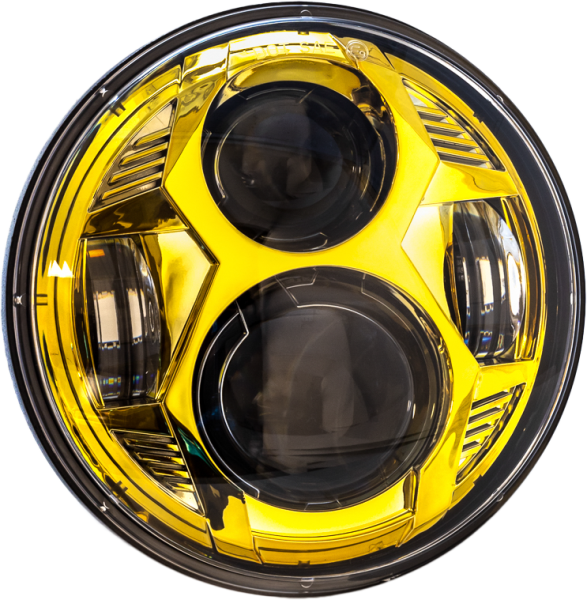 LETRIC LIGHTING CO - 5.75" LED GOLD HEADLIGHT - Image 1