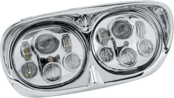 LETRIC LIGHTING CO - LED HEADLIGHT CHR/CHR FLTR `98-13 - Image 1