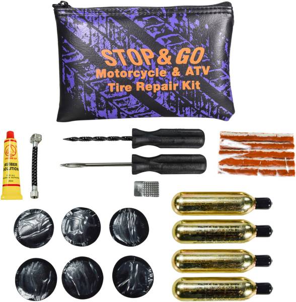 STOP & GO - MOTORCYCLE/ATV TIRE REPAIR KIT - Image 1