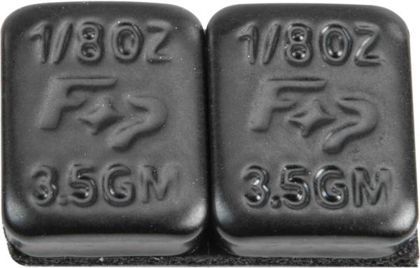 FIRE POWER - WHEEL WEIGHTS 1/8 OZ. 144/PC BLACK - Image 1