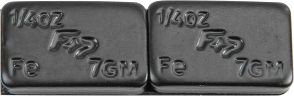 FIRE POWER - WHEEL WEIGHTS 1/4 OZ. 72/PC BLACK - Image 1