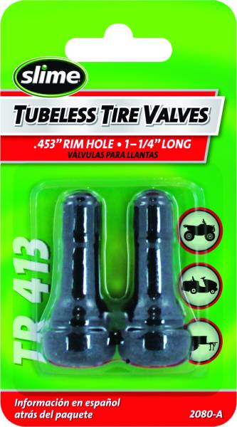 SLIME - 2/PC TUBELESS VALVE 1 " - Image 1