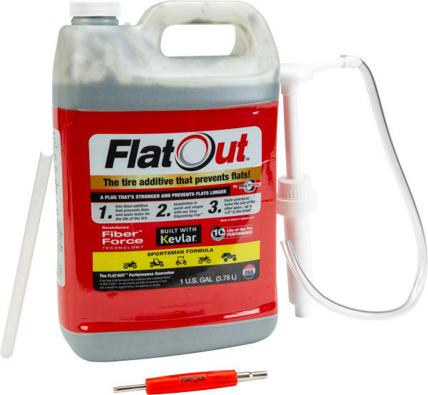 FLAT OUT - TIRE SEALANT 128 FL OZ 4/CASE - Image 1