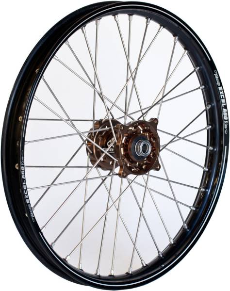 DUBYA - FRONT WHEEL 1.60 X 21 MAG HUB BLACK A60 RIM - Image 1