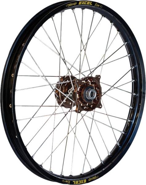 DUBYA - FRONT WHEEL 1.60 X 21 MAG HUB BLACK RIM - Image 1