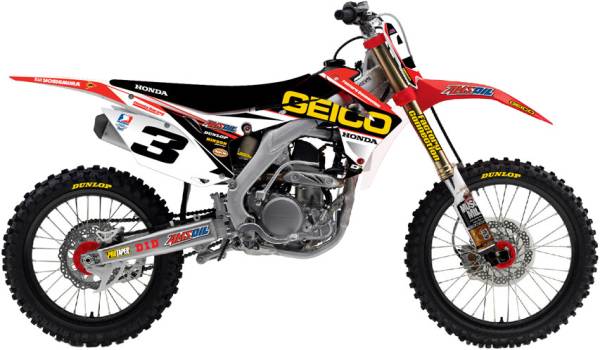 D-COR - 2014 GEICO HONDA COMPLETE KIT WHITE - Image 1