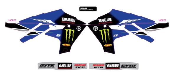 D-COR - GRAPHIC KIT 2018 STAR YAM YZF 450 '18 - Image 1