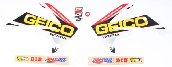 D-COR - 2014 GEICO HONDA COMPLETE GRAPHIC KIT - Image 1