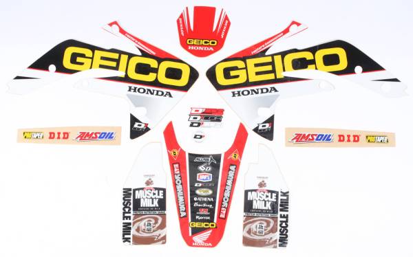 D-COR - 2014 GEICO HONDA GRAPHICS/TRIM KIT - Image 1