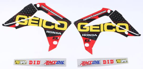 D-COR - 16 GEICO HONDA COMPLETE GRAPHIC KIT - Image 1