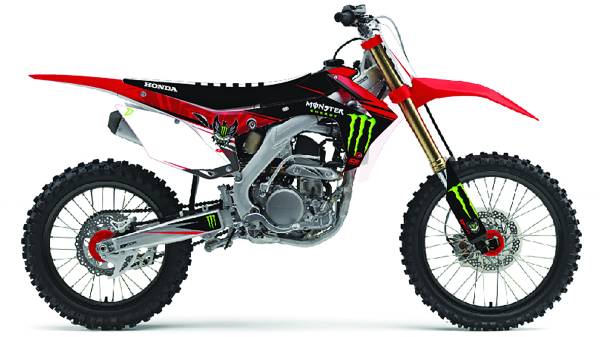 D-COR - COMPLETE KIT MONSTER ENERGY WHITE - Image 1