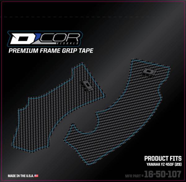 D-COR - FRAME GRIP TAPE GRY YZ 450F - Image 1