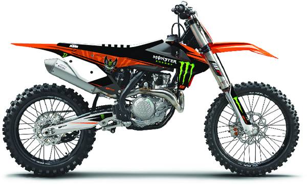 D-COR - COMPLETE KIT MONSTER ENERGY WHITE BACKGROUND - Image 1