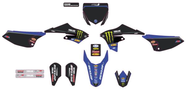 D-COR - COMPLETE KIT 19 STAR YAM YZ 65 - Image 1