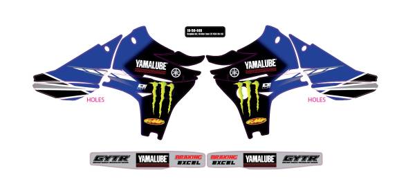 D-COR - 2018 STAR YAMAHA COMPLETE GRAPHIC KIT - Image 1