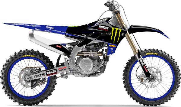 D-COR - COMPLETE KIT 19 STAR YAM YZF 450 WHITE BG - Image 1