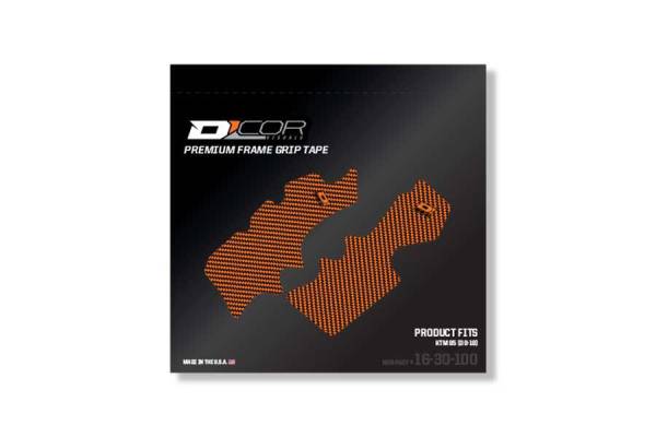 D-COR - FRAME GRIP GUARD DECAL ORANGE - Image 1