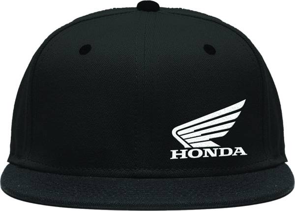 D-COR - HONDA WING SNAP BACK HAT BLACK - Image 1