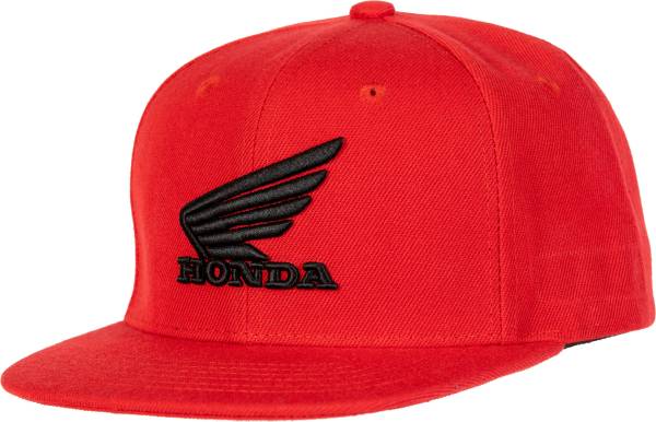 D-COR - HONDA HAT WING II SNAPBACK RED - Image 1