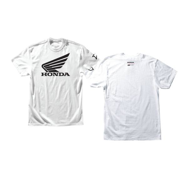 D-COR - HONDA WING II T-SHIRT WHITE 2X - Image 1