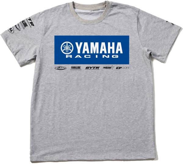 D-COR - YAMAHA RACING T-SHIRT GREY 2X - Image 1