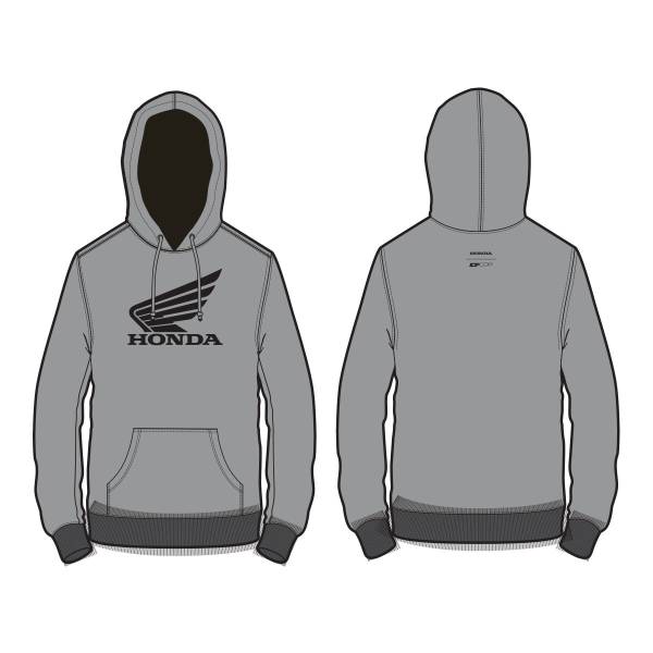 D-COR - HONDA WING SWEATSHIRT GREY 2X - Image 1