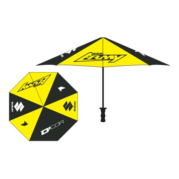 D-COR - SUZUKI UMBERELLA YELLOW/BLACK - Image 1