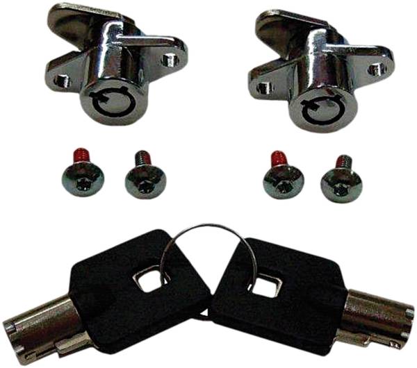 HARDDRIVE - LOCK & KEY ASSEMBLY FOR HARD SADDLEBAGS - Image 1